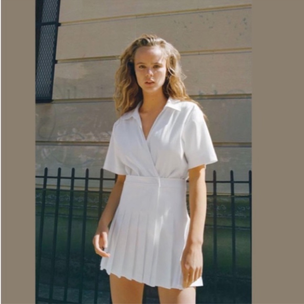 Zara Poplin Tennis Dress